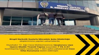 Bingölde 7 yıl kesinleşmiş hapis cezası bulunan zanlı yakalandı