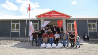 Bingölde üreticilere yüzde 75 hibeli 8 ton kuru fasulye tohumu dağıtıldı