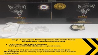 Bingölde uyuşturucu operasyonu