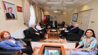 Birleşik Krallık büyükelçisi Vali Akbıyık ve Başkan Arası ziyaret etti