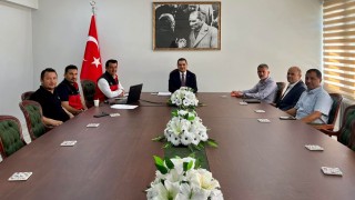 Bozkırda dolu ve don zararlarının tespiti için toplantı düzenlendi