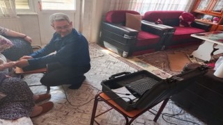 Buharkentte nüfus işlemleri vatandaşların ayağına götürülüyor