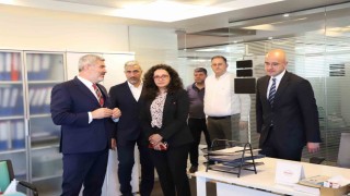 Bulgaristan Edirne Başkonsolosu, Çerkezköy TSO Başkanı Çetin ile görüştü