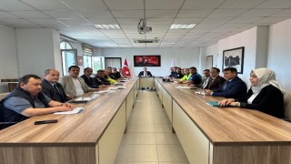Burhaniye de İlçe Güvenlik Danışma Kurulu Toplantısı yapıldı