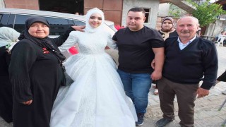 Burhaniyede Cezayirli geline Türk usulü düğün