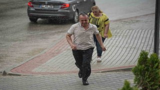 Bursada hava bir anda değişti