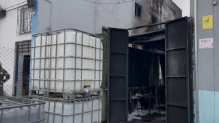 Bursada iki fabrikayı etkileyen yangın tamamen söndürüldü