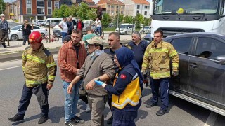 Bursada tırla cip çarpıştı: 1 yaralı
