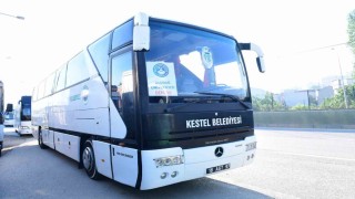 BURULAŞ eylemine karşı Kestel Belediyesinden ücretsiz servis hizmeti