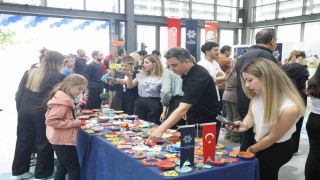Büyükşehirin özel öğrencileri, eserlerini görücüye çıkardı