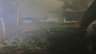 Çamaşır makinesi yangına neden oldu