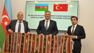 Çameli heyetimiz kardeş ülke Azerbaycanda temaslarda bulundu