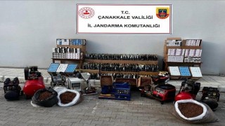 Çanakkalede Jandarmadan kaçak tütüne geçit yok