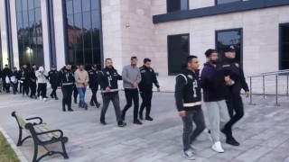 Çanakkalede operasyon sonucu nitelikli yağmadan 9 şahıs tutuklandı