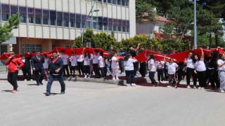 Çankırıda gençler 19 Mayıs için yürüdü