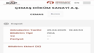 Çemas Şirketinden toplu işçi çıkarma kararı