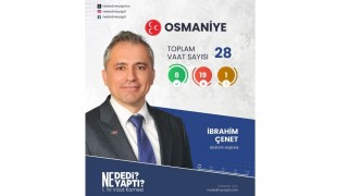 Çenet’in Başkanlığında Osmaniye Belediyesi’nin İlk Yıl Vaat Karnesi Paylaşıldı