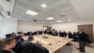 Çevre şehircilikte belediye başkanları ile toplantı düzenlendi