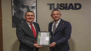 CHP Genel Başkanı Özgür Özel, TÜSİADı ziyaret etti
