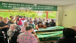 Cinayet kurbanı kız kardeşler toprağa verildi