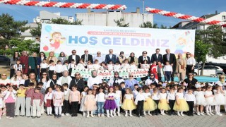 Çocuk kulüplerinde eğitim gören minikler hünerlerini sergiledi