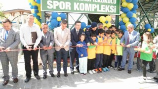 Çorlu Emlak Konut Ergene Vadisi İlkokuluna Spor Kompleksi açıldı
