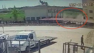 Çorumda 8 işçinin yaralandığı un fabrikasındaki patlama kamerada