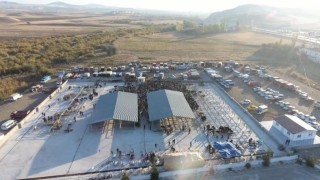 Çorumda şap hastalığı tespit edilen köy karantinaya alındı, hayvan pazarı kapatıldı