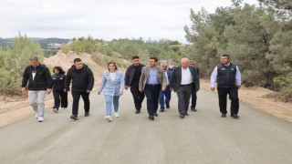 Çukurören Köyü tozdan kurtuluyor