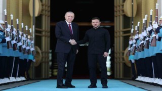 Cumhurbaşkanı Erdoğan, Ukrayna Devlet Başkanı Zelenskiy ile görüştü