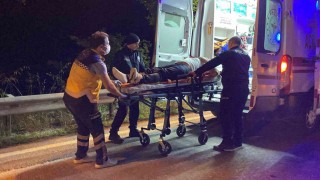 D-100de gece yarısı zincirleme kaza: 4 yaralı