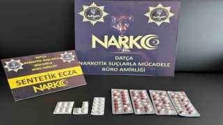 Datçada uyuşturucu hap ele geçirildi