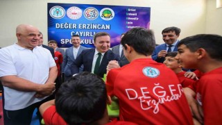Değer Erzincan Çayırlı Spor Kulübünün açılışını gerçekleştirildi