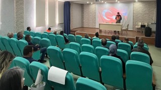 Demirözünde muhtarlar ve çiftçiler Kurban Bayramı öncesi bilgilendirildi
