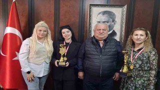 DESOB Başkanı Erbeği, Denizlinin yıldızlarını ağırladı