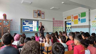 Diclede ortaokul öğrencileriyle bilim söyleşisi gerçekleştirildi