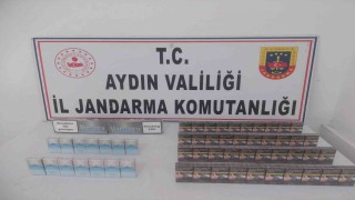 Didimde bandrolsüz sigara ele geçirildi