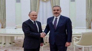 Dışişleri Bakanı Fidan, Rusya Devlet Başkanı Putin ile bir araya geldi
