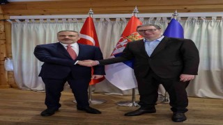 Dışişleri Bakanı Fidan, Sırbistan Cumhurbaşkanı Vucic ile görüştü