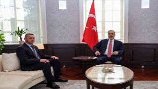 Dışişleri Bakanı Fidan, Sırp milletvekili Şkriyeli kabul etti