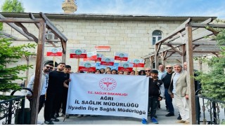 Diyadinde sağlık için hareket et yürüyüşü düzenlendi