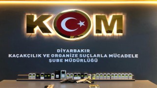 Diyarbakırda nisanda çok sayıda kaçak ürün ele geçirildi: 5 tutuklama