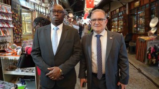 Dominik ve Kenya Büyükelçileri Gaziantepe hayran kaldı