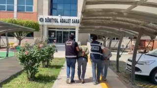 Dörtyolda kablo çalan 2 şüpheli tutuklandı