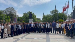 Edirnede sağlık kahramanları unutulmadı