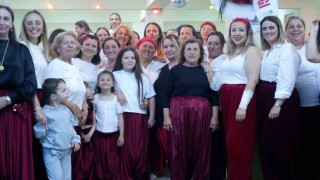 Edirnede şalvar gecesi renkli görüntülere sahne oldu