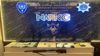 Edirnede zehir tacirlerine darbe:1 kişi tutuklandı