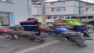 Eğirdirde motosiklet denetimlerinde iki sürücüye 3 bin 160 TL para cezası
