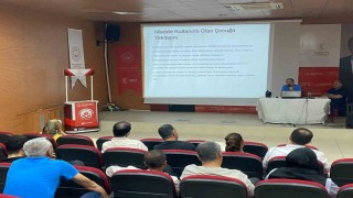Elazığda özel güvenlik görevlilerine hizmet içi eğitim