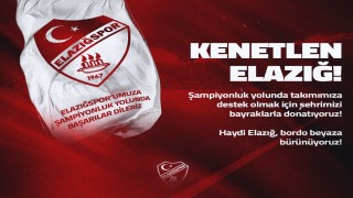 Elazığspordan bayrak kampanyasına davet